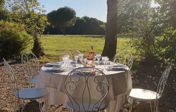 Déjeuner et dîner en extérieur